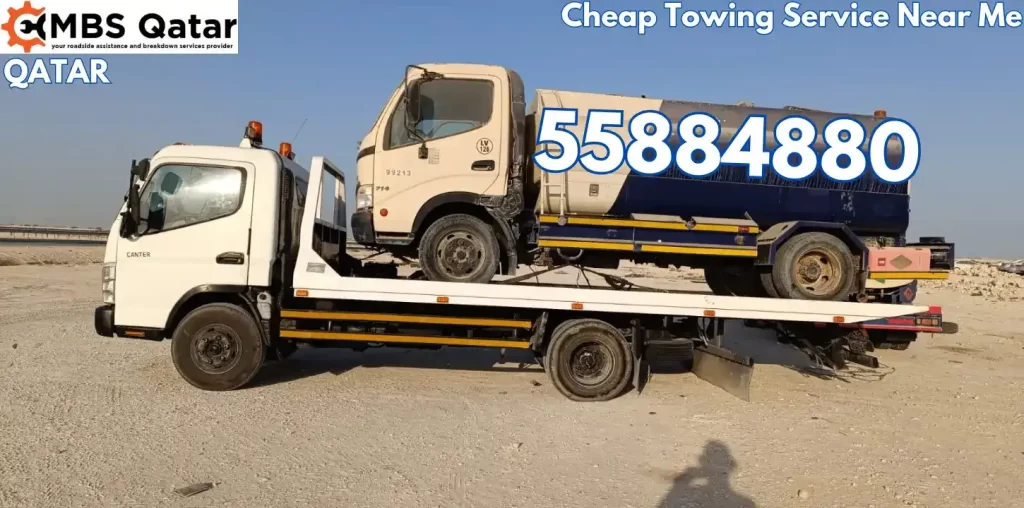 we are leading company which cover all area of Qatar to provide cheap towing service near me.